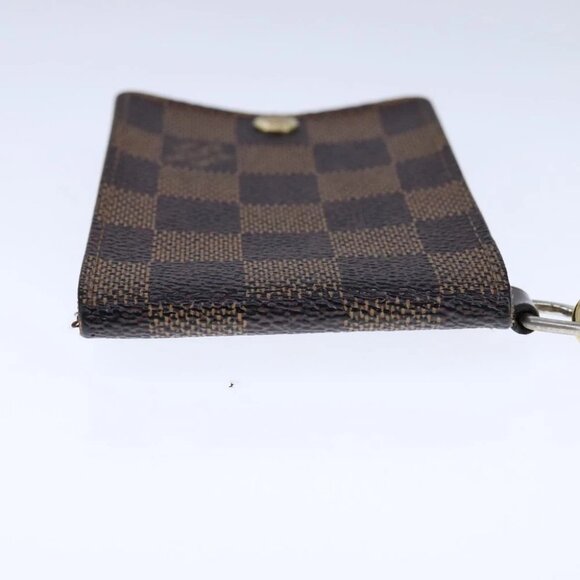 LOUIS VUITTON Damier Ebene Porte Cartes ID Bandouliere Case - Picture 4 of 14